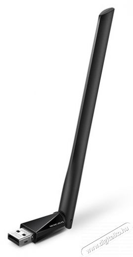 Mercusys MU6H AC650 High Gain Vezet&eacute;k n&eacute;lk&uuml;li Dual Band USB Adapter Iroda &eacute;s sz&aacute;m&iacute;t&aacute;stechnika - H&aacute;l&oacute;zat - Vezet&eacute;k n&eacute;lk&uuml;li adapter - 396506