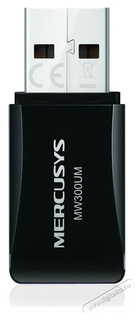 Mercusys MW300UM 300Mbps Vezet&eacute;k n&eacute;lk&uuml;li USB adapter Iroda &eacute;s sz&aacute;m&iacute;t&aacute;stechnika - H&aacute;l&oacute;zat - Vezet&eacute;k n&eacute;lk&uuml;li adapter - 396502