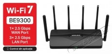 Mercusys MR47BE BE9300 Tri-Band Wi-Fi 7 Router Iroda &eacute;s sz&aacute;m&iacute;t&aacute;stechnika - H&aacute;l&oacute;zat - Router - 531312
