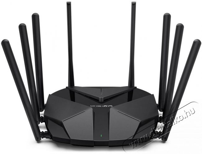 Mercusys MR90X vezet&eacute;k n&eacute;lk&uuml;li router, AX6000, Wi-Fi 6 Iroda &eacute;s sz&aacute;m&iacute;t&aacute;stechnika - H&aacute;l&oacute;zat - Router - 531423