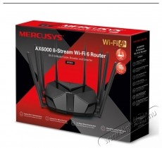 Mercusys MR90X vezet&eacute;k n&eacute;lk&uuml;li router, AX6000, Wi-Fi 6 Iroda &eacute;s sz&aacute;m&iacute;t&aacute;stechnika - H&aacute;l&oacute;zat - Router - 531423