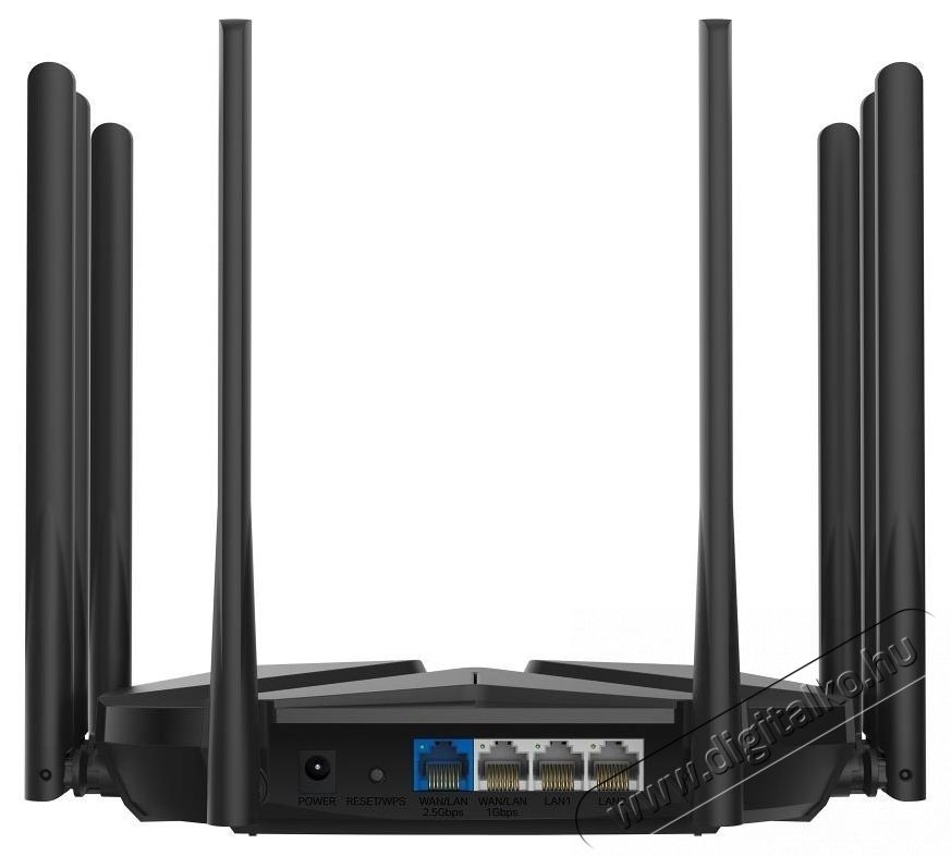 Mercusys MR90X vezet&eacute;k n&eacute;lk&uuml;li router, AX6000, Wi-Fi 6 Iroda &eacute;s sz&aacute;m&iacute;t&aacute;stechnika - H&aacute;l&oacute;zat - Router - 531423