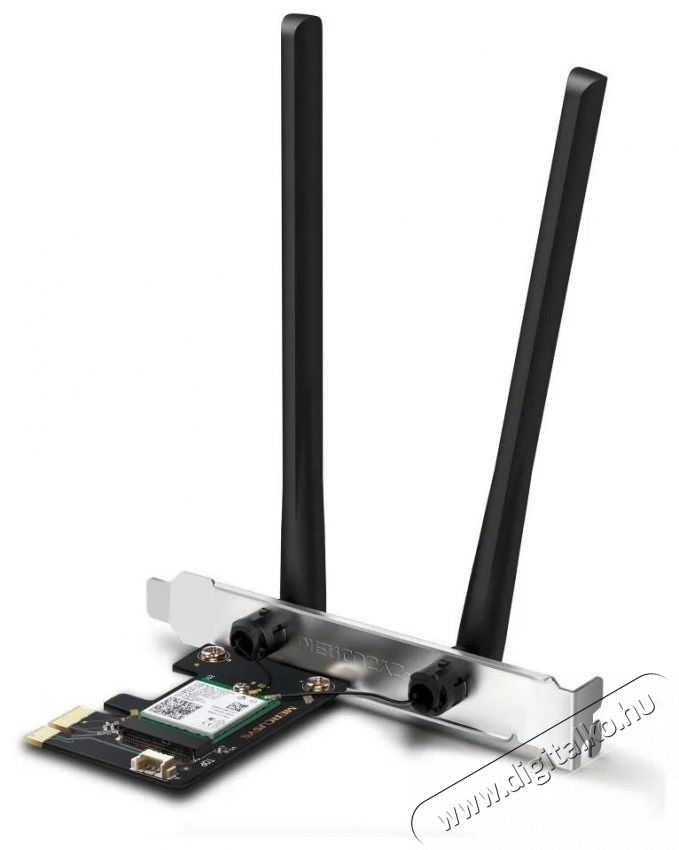 Mercusys MA80XE, Wi-Fi 6 AX3000, Bluetooth Wifi h&aacute;l&oacute;zati k&aacute;rtya Iroda &eacute;s sz&aacute;m&iacute;t&aacute;stechnika - H&aacute;l&oacute;zat - H&aacute;l&oacute;zati kieg&eacute;sz&iacute;tő - 532654