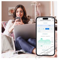 Meross Smart Temperature and Humidity Sensor MS130-EU H&aacute;ztart&aacute;s / Otthon / K&uuml;lt&eacute;r - Biztons&aacute;gtechnika - Kieg&eacute;sz&iacute;tő - 519545