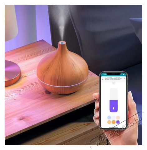Meross Smart Wi-Fi Essential Oil Diffuser Aroma diff&uacute;zor Fot&oacute;-Vide&oacute; kieg&eacute;sz&iacute;tők - F&eacute;nyterelő - Diff&uacute;zor - 525342