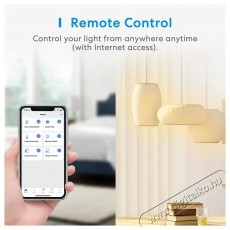 Meross Smart Wi-Fi In-Wall Switch H&aacute;ztart&aacute;s / Otthon / K&uuml;lt&eacute;r - Okos otthon - Okos konnektor - 521605