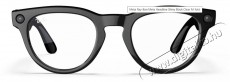 META Ray-Ban Meta Headline Shiny Black Clear - Mobil / Kommunik&aacute;ci&oacute; / Smart - VR virtu&aacute;lis szem&uuml;veg - 521640