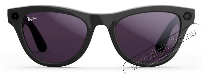 META Ray-Ban Meta Skyler Shiny Black Clear to Amethyst Transitions Mobil / Kommunik&aacute;ci&oacute; / Smart - VR virtu&aacute;lis szem&uuml;veg - 521646