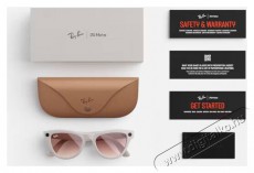 META RAY-BAN Meta Skyler (Standard) Smart Glasses - Shiny Chalky Gray, Transitions Sapphire Mobil / Kommunik&aacute;ci&oacute; / Smart - VR virtu&aacute;lis szem&uuml;veg - 521636
