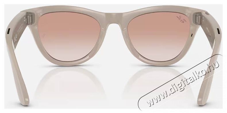 META RAY-BAN Meta Skyler (Standard) Smart Glasses - Shiny Chalky Gray, Transitions Sapphire Mobil / Kommunik&aacute;ci&oacute; / Smart - VR virtu&aacute;lis szem&uuml;veg - 521636