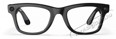 META RAY-BAN Meta Wayfarer (Standard) Smart Glasses - Shiny Black, Clear (Large) - Mobil / Kommunik&aacute;ci&oacute; / Smart - VR virtu&aacute;lis szem&uuml;veg - 521641