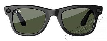 META RAY-BAN Meta Wayfarer (Standard) Smart Glasses - Shiny Black, G15 Green Mobil / Kommunik&aacute;ci&oacute; / Smart - VR virtu&aacute;lis szem&uuml;veg - 521618