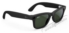 META RAY-BAN Meta Wayfarer (Standard) Smart Glasses - Shiny Black, G15 Green Mobil / Kommunik&aacute;ci&oacute; / Smart - VR virtu&aacute;lis szem&uuml;veg - 521618