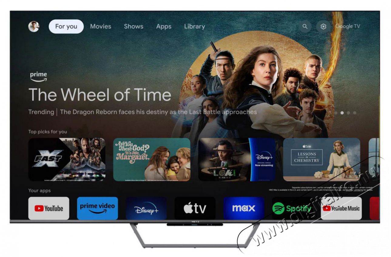 Metz 65MQE7600Z Telev&iacute;zi&oacute;k - LED telev&iacute;zi&oacute; - UHD 4K felbont&aacute;s&uacute; - 505915