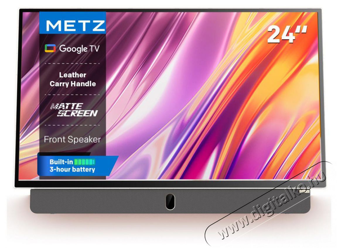 Metz 24MPE7000Z Telev&iacute;zi&oacute;k - LED telev&iacute;zi&oacute; - 1080p Full HD felbont&aacute;s&uacute; - 512080