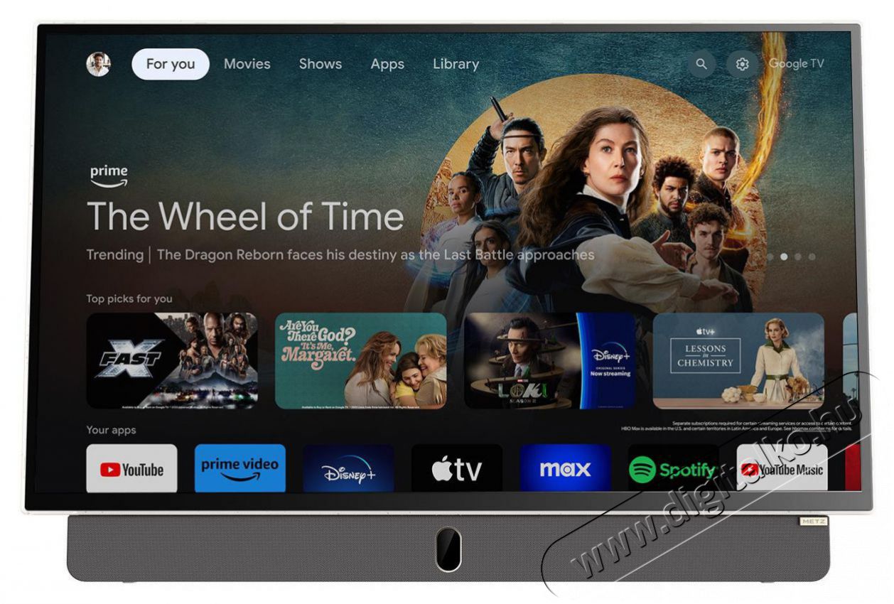 Metz 24MPE7000Z Telev&iacute;zi&oacute;k - LED telev&iacute;zi&oacute; - 1080p Full HD felbont&aacute;s&uacute; - 512080