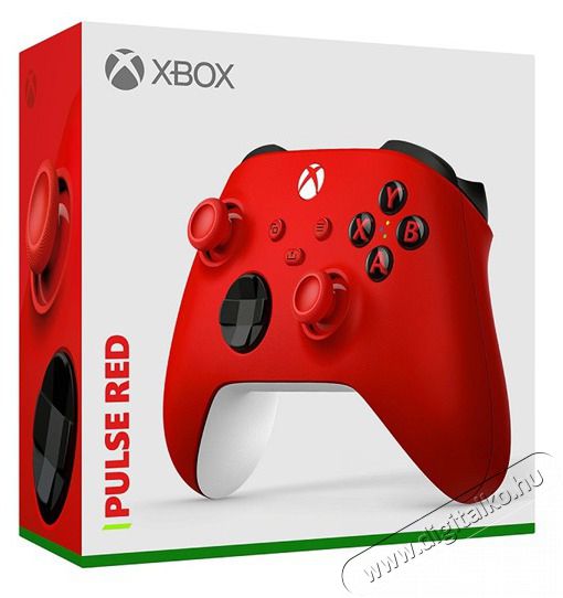 Microsoft Xbox Series X/S piros vezet&eacute;k n&eacute;lk&uuml;li kontroller Iroda &eacute;s sz&aacute;m&iacute;t&aacute;stechnika - J&aacute;t&eacute;k konzol - Xbox One konzol - 463219