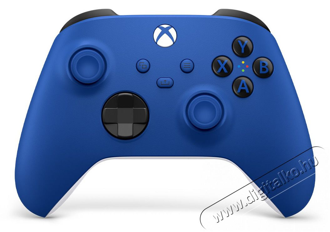 Microsoft Xbox Series X/S Shock Blue k&eacute;k vezet&eacute;k n&eacute;lk&uuml;li kontroller Iroda &eacute;s sz&aacute;m&iacute;t&aacute;stechnika - J&aacute;t&eacute;k konzol - Kontroller - 463964