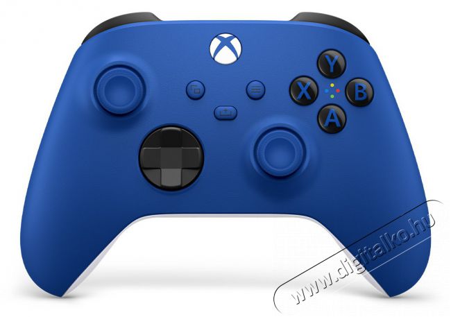Microsoft Xbox Series X/S Shock Blue k&eacute;k vezet&eacute;k n&eacute;lk&uuml;li kontroller Iroda &eacute;s sz&aacute;m&iacute;t&aacute;stechnika - J&aacute;t&eacute;k konzol - Kontroller - 463964