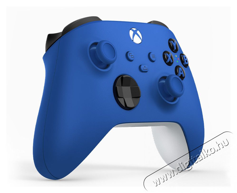 Microsoft Xbox Series X/S Shock Blue k&eacute;k vezet&eacute;k n&eacute;lk&uuml;li kontroller Iroda &eacute;s sz&aacute;m&iacute;t&aacute;stechnika - J&aacute;t&eacute;k konzol - Kontroller - 463964