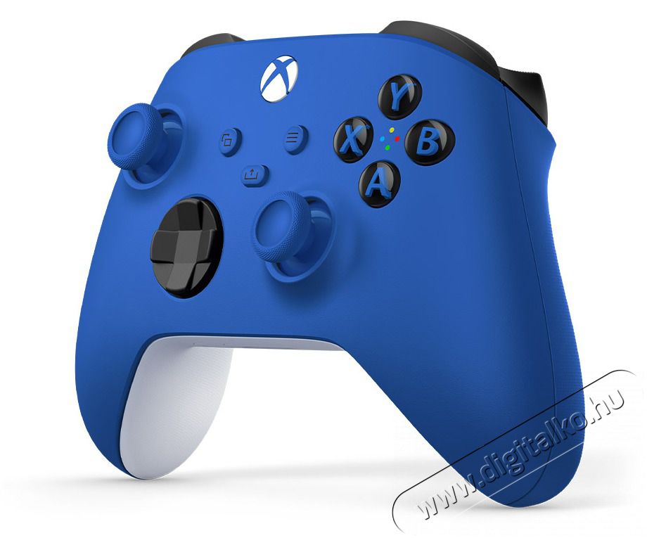 Microsoft Xbox Series X/S Shock Blue k&eacute;k vezet&eacute;k n&eacute;lk&uuml;li kontroller Iroda &eacute;s sz&aacute;m&iacute;t&aacute;stechnika - J&aacute;t&eacute;k konzol - Kontroller - 463964