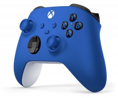 Microsoft Xbox Series X/S Shock Blue k&eacute;k vezet&eacute;k n&eacute;lk&uuml;li kontroller Iroda &eacute;s sz&aacute;m&iacute;t&aacute;stechnika - J&aacute;t&eacute;k konzol - Kontroller - 463964