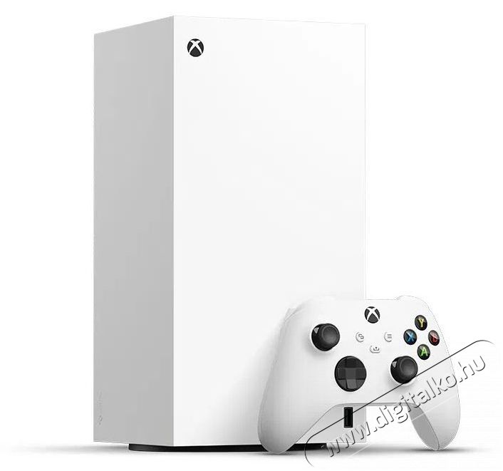 Microsoft Xbox Series X - 1 TB Robot White (Digital Edition) Iroda &eacute;s sz&aacute;m&iacute;t&aacute;stechnika - J&aacute;t&eacute;k konzol - Xbox One konzol - 521655