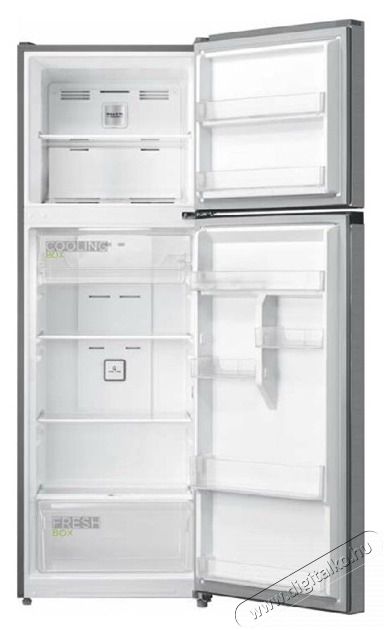 Midea MDRT489MTE46 no frost, inox fel&uuml;lfagyaszt&oacute;s hűtőszekr&eacute;ny Konyhai term&eacute;kek - Hűtő, fagyaszt&oacute; (szabadon&aacute;ll&oacute;) - Fel&uuml;lfagyaszt&oacute;s kombin&aacute;lt hűtő - 500150