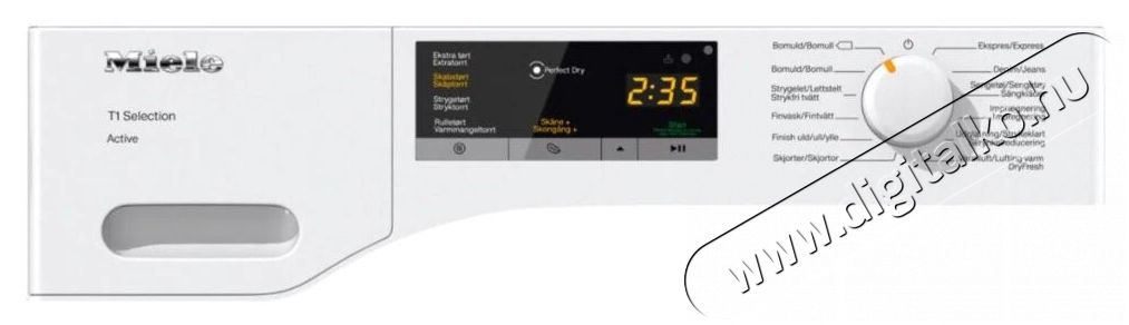 Miele TSA233WP Active hőszivatty&uacute;s sz&aacute;r&iacute;t&oacute;g&eacute;p H&aacute;ztart&aacute;s / Otthon / K&uuml;lt&eacute;r - Mos&oacute;g&eacute;p / sz&aacute;r&iacute;t&oacute;g&eacute;p - Sz&aacute;r&iacute;t&oacute;g&eacute;p - 400062