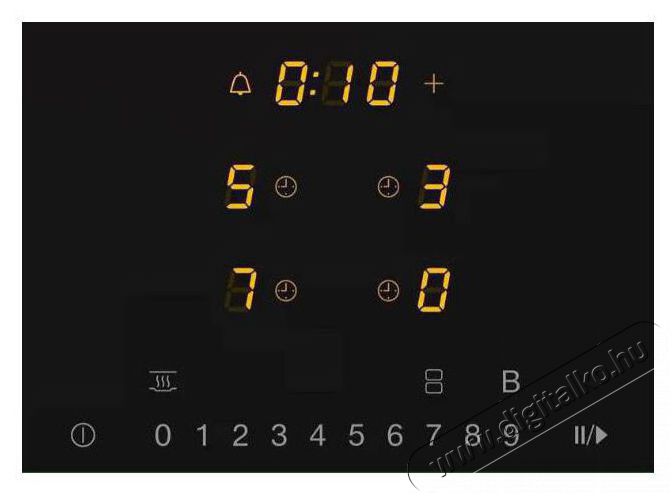 Miele KM 7363 FL Indukci&oacute;s főzőlap (be&eacute;p&iacute;thető) Konyhai term&eacute;kek - S&uuml;tő-főzőlap, tűzhely (be&eacute;p&iacute;thető) - Indukci&oacute;s főzőlap (be&eacute;p&iacute;thető) - 529767