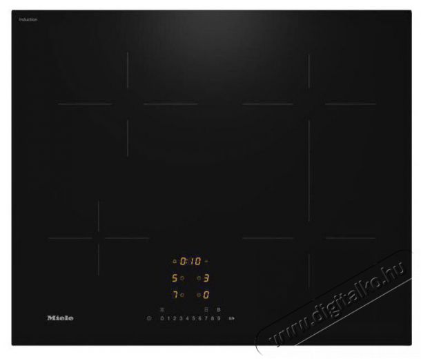 Miele KM 7363 FL Indukci&oacute;s főzőlap (be&eacute;p&iacute;thető) Konyhai term&eacute;kek - S&uuml;tő-főzőlap, tűzhely (be&eacute;p&iacute;thető) - Indukci&oacute;s főzőlap (be&eacute;p&iacute;thető) - 529767