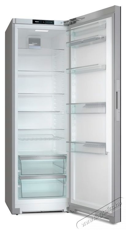 Miele KS 4783 DD, Egyajt&oacute;s hűtőszekr&eacute;ny, 399 l, DailyFresh, DynaCool, SoftClose, FlexiBoard, ComfortClean, M 185 cm, D energiaoszt&aacute;ly, fekete Konyhai term&eacute;kek - Hűtő, fagyaszt&oacute; (szabadon&aacute;ll&oacute;) - Egyajt&oacute;s hűtő - 534377