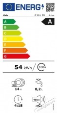 Miele G 5611 Sci mosogat&oacute;g&eacute;p, 60 cm, Feh&eacute;r Konyhai term&eacute;kek - Mosogat&oacute;g&eacute;p - Norm&aacute;l (60cm) be&eacute;p&iacute;thető mosogat&oacute;g&eacute;p - 535461