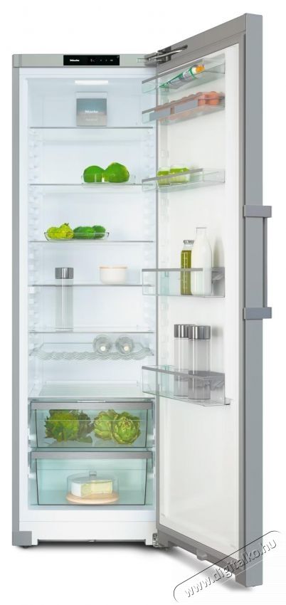 Miele KS 4783 DD edt/cs hűtőszekr&eacute;ny, 399 l, D oszt&aacute;ly, DailyFresh, DynaCool, SoftClose, FlexiBoard, ComfortClean, H 185,5 cm, rozsdamentes ac&eacute;l Konyhai term&eacute;kek - Hűtő, fagyaszt&oacute; (szabadon&aacute;ll&oacute;) - Egyajt&oacute;s hűtő - 535463