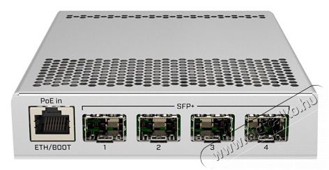 MikroTik CRS305-1G-4S+IN L5 1xGbE LAN, 4x SFP+ Cloud Router Switch Iroda &eacute;s sz&aacute;m&iacute;t&aacute;stechnika - H&aacute;l&oacute;zat - Switch - 387218