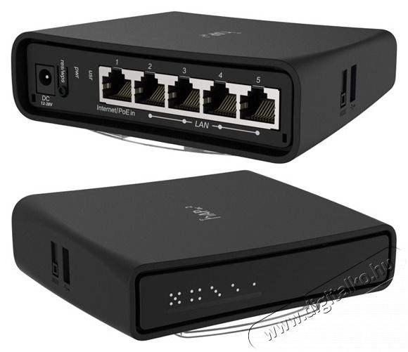 MikroTik hAP ac2 RBD52G-5HacD2HnD-TC L4 128Mb 5xGbE Dual-Band Vezet&eacute;k n&eacute;lk&uuml;li router Iroda &eacute;s sz&aacute;m&iacute;t&aacute;stechnika - H&aacute;l&oacute;zat - Router - 387289