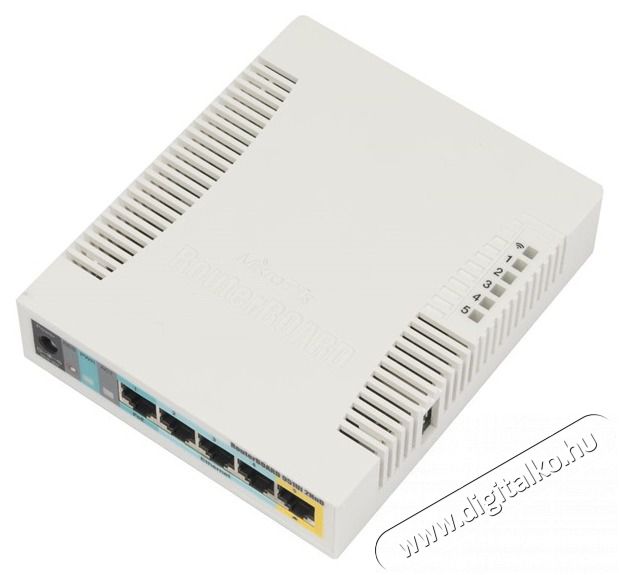MikroTik RB951Ui-2HnD L4 128Mb 5x FE LAN Router Iroda &eacute;s sz&aacute;m&iacute;t&aacute;stechnika - H&aacute;l&oacute;zat - Router - 386889