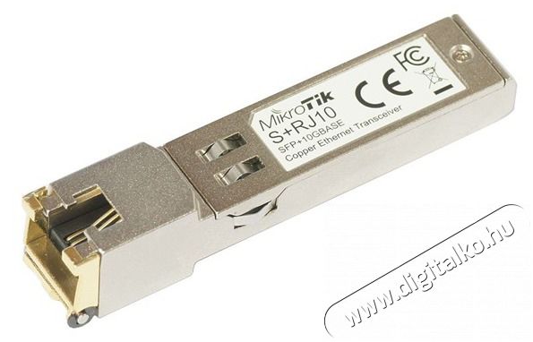 MikroTik RJ45 SFP+ 10/100/1000M/2.5G/5G/10G copper modul Iroda &eacute;s sz&aacute;m&iacute;t&aacute;stechnika - Egy&eacute;b sz&aacute;m&iacute;t&aacute;stechnikai term&eacute;k - 387297