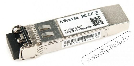 MikroTik S+85DLC03D SFP+ modul Iroda &eacute;s sz&aacute;m&iacute;t&aacute;stechnika - Egy&eacute;b sz&aacute;m&iacute;t&aacute;stechnikai term&eacute;k - 387413