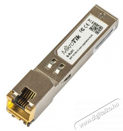 MikroTik S-RJ01 1000Base-T Cooper RJ-45 modul Iroda &eacute;s sz&aacute;m&iacute;t&aacute;stechnika - Egy&eacute;b sz&aacute;m&iacute;t&aacute;stechnikai term&eacute;k - 387368