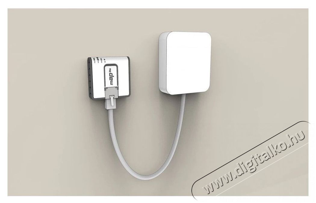 MikroTik mAP lite 64MB RAM, 1xLAN, 2,4GHz integr&aacute;lt antenn&aacute;s wifi router Iroda &eacute;s sz&aacute;m&iacute;t&aacute;stechnika - H&aacute;l&oacute;zat - Router - 387350