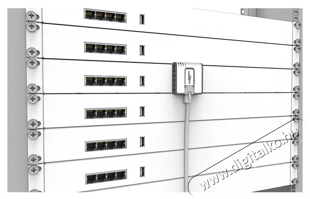 MikroTik mAP lite 64MB RAM, 1xLAN, 2,4GHz integr&aacute;lt antenn&aacute;s wifi router Iroda &eacute;s sz&aacute;m&iacute;t&aacute;stechnika - H&aacute;l&oacute;zat - Router - 387350