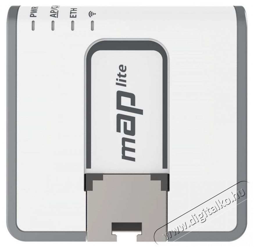 MikroTik mAP lite 64MB RAM, 1xLAN, 2,4GHz integr&aacute;lt antenn&aacute;s wifi router Iroda &eacute;s sz&aacute;m&iacute;t&aacute;stechnika - H&aacute;l&oacute;zat - Router - 387350