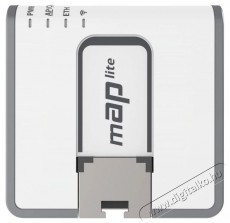 MikroTik mAP lite 64MB RAM, 1xLAN, 2,4GHz integr&aacute;lt antenn&aacute;s wifi router Iroda &eacute;s sz&aacute;m&iacute;t&aacute;stechnika - H&aacute;l&oacute;zat - Router - 387350