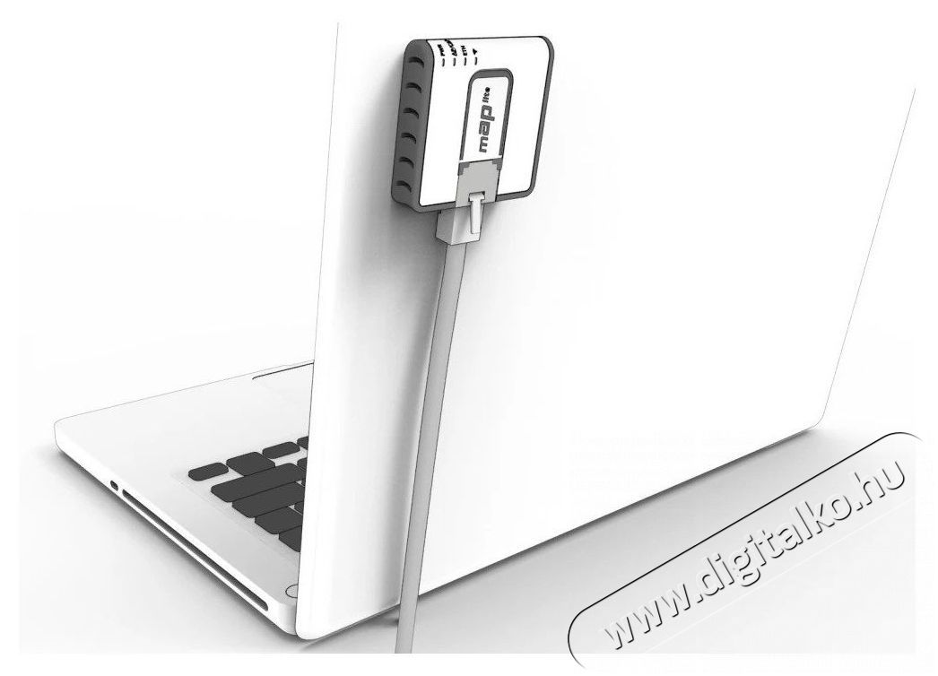 MikroTik mAP lite 64MB RAM, 1xLAN, 2,4GHz integr&aacute;lt antenn&aacute;s wifi router Iroda &eacute;s sz&aacute;m&iacute;t&aacute;stechnika - H&aacute;l&oacute;zat - Router - 387350