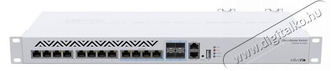 MikroTik CRS312-4C+8XG-RM 8x10G RJ45 LAN 4x10GbE Combo port (SFP+/LAN) Rackmount Cloud Router Switch Iroda &eacute;s sz&aacute;m&iacute;t&aacute;stechnika - H&aacute;l&oacute;zat - Switch - 387926