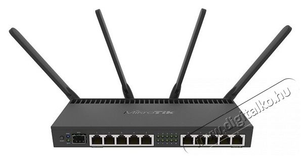 MikroTik RB4011IGS+5HACQ2HND-IN 10port GbE LAN, 1xSFP+ port, 2,4GHz & 5GHz 802.11ac wireless k&uuml;lső antenn&aacute;val Iroda &eacute;s sz&aacute;m&iacute;t&aacute;stechnika - H&aacute;l&oacute;zat - Router - 409964