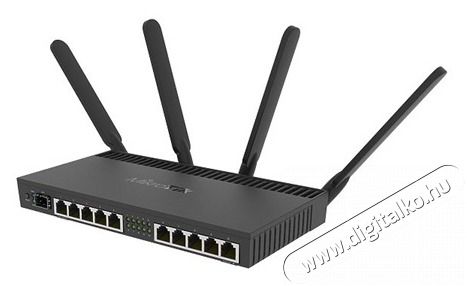 MikroTik RB4011IGS+5HACQ2HND-IN 10port GbE LAN, 1xSFP+ port, 2,4GHz & 5GHz 802.11ac wireless k&uuml;lső antenn&aacute;val Iroda &eacute;s sz&aacute;m&iacute;t&aacute;stechnika - H&aacute;l&oacute;zat - Router - 409964