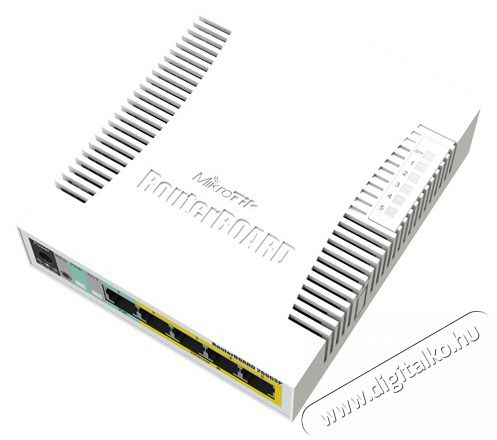 MikroTik RB260GSP/CSS106-1G-4P-1S 5port GbE 1xGbE SFP PoE switch Iroda &eacute;s sz&aacute;m&iacute;t&aacute;stechnika - H&aacute;l&oacute;zat - Switch - 415780