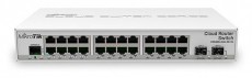 MikroTik CRS326-24G-2S+IN 24port GbE LAN 2x SFP+ uplink Cloud Router Switch Iroda &eacute;s sz&aacute;m&iacute;t&aacute;stechnika - H&aacute;l&oacute;zat - Switch - 428661